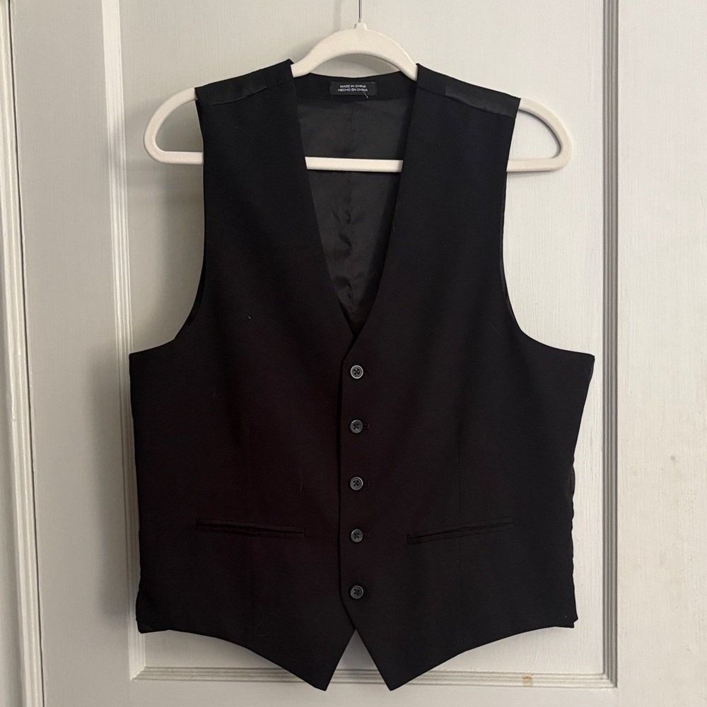 Classic Black Men's Vest